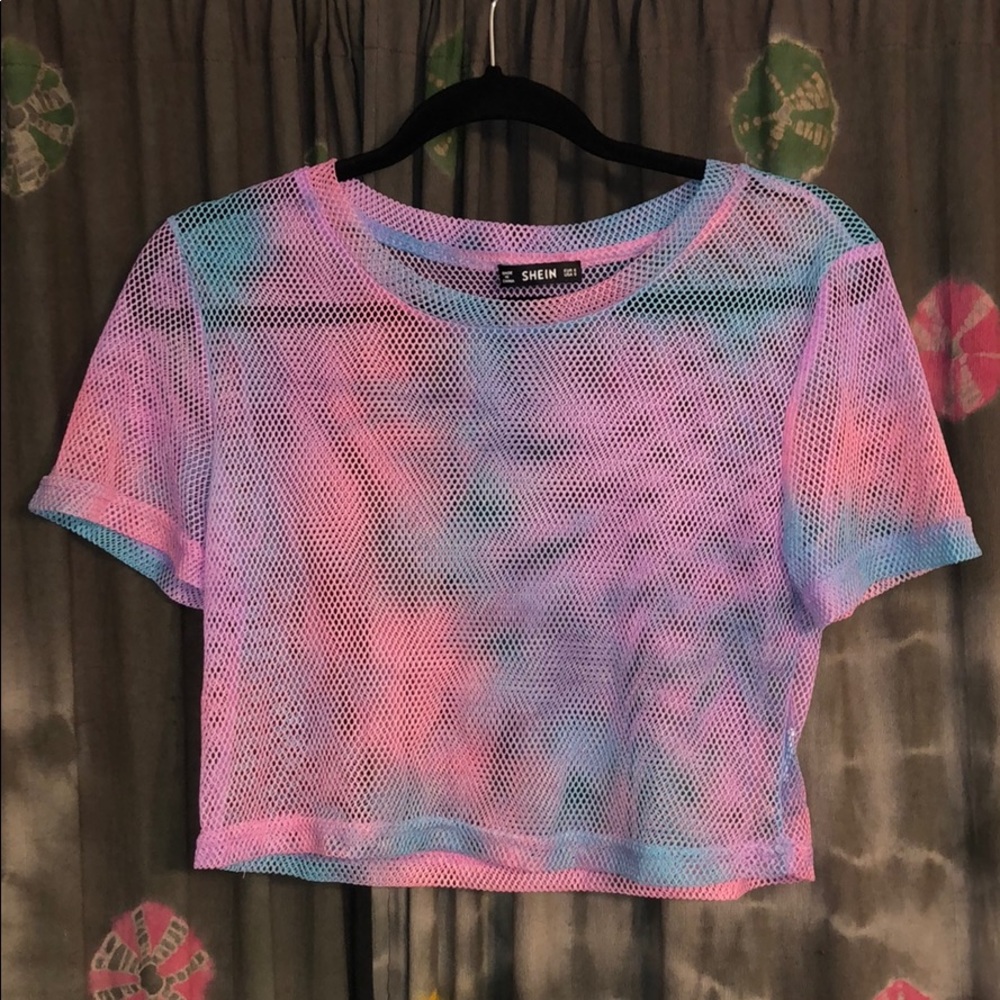Mesh Crop Top